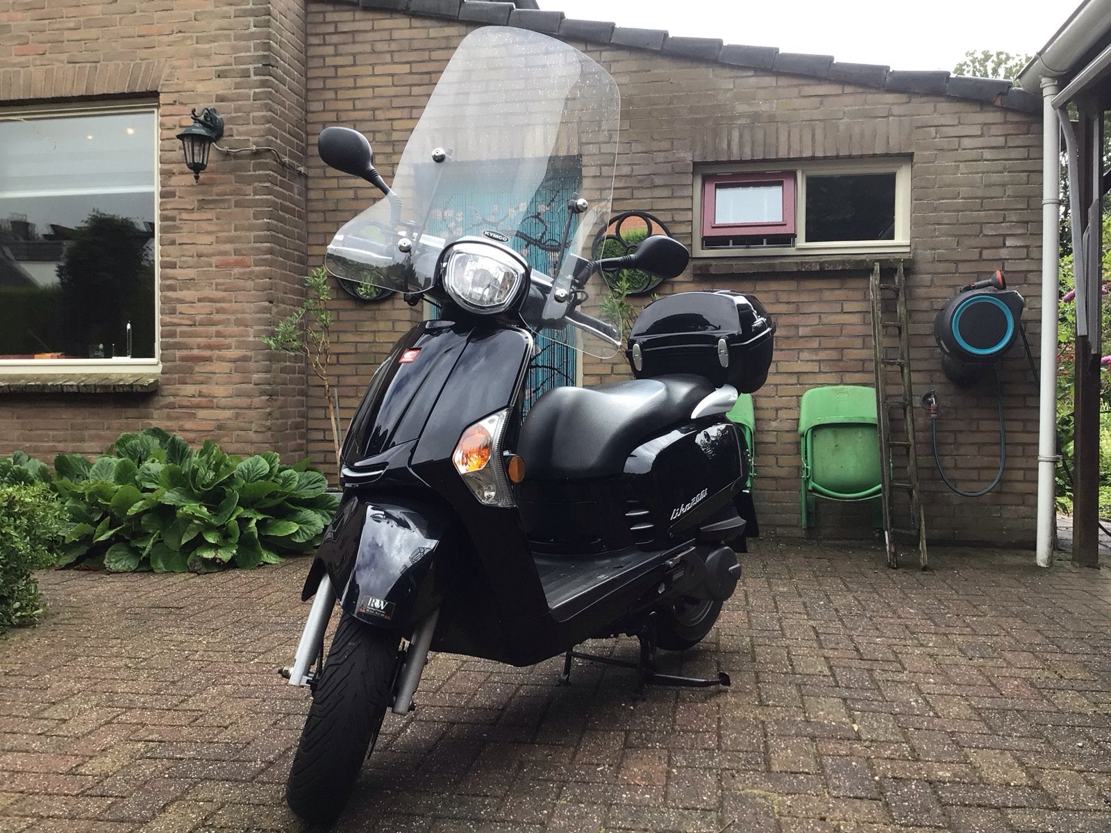 Kymco Like 200i scooter met topkoffer en windscherm, Ophalen of Verzenden, Gebruikt, Benzine, Kymco
