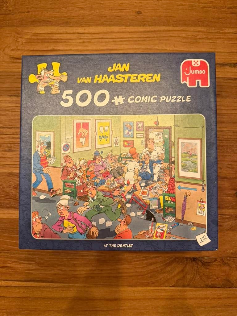Jan van Haasteren 500st at the dentist, Hobby en Vrije tijd, Denksport en Puzzels, Ophalen of Verzenden, 500 t/m 1500 stukjes