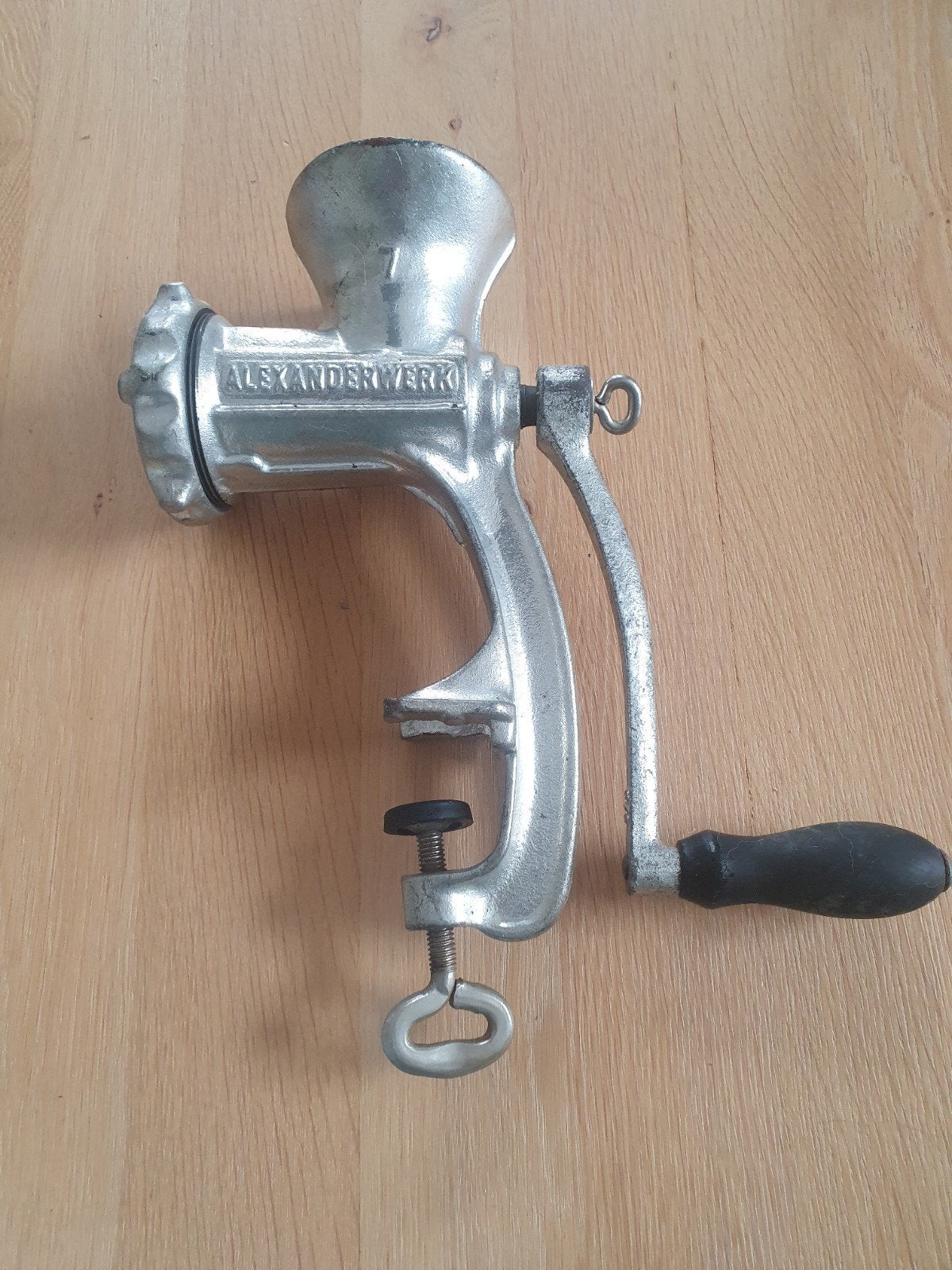Vintage Alexanderwerk Vleesmolen - Handbediend, Ophalen