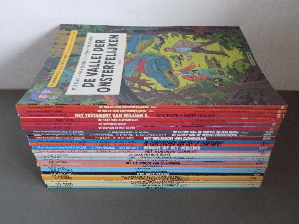 Blake en Mortimer ~ Complete serie 1 t/m 26, Complete serie of reeks, Ophalen of Verzenden, Zo goed als nieuw, Edgar P. Jacobs