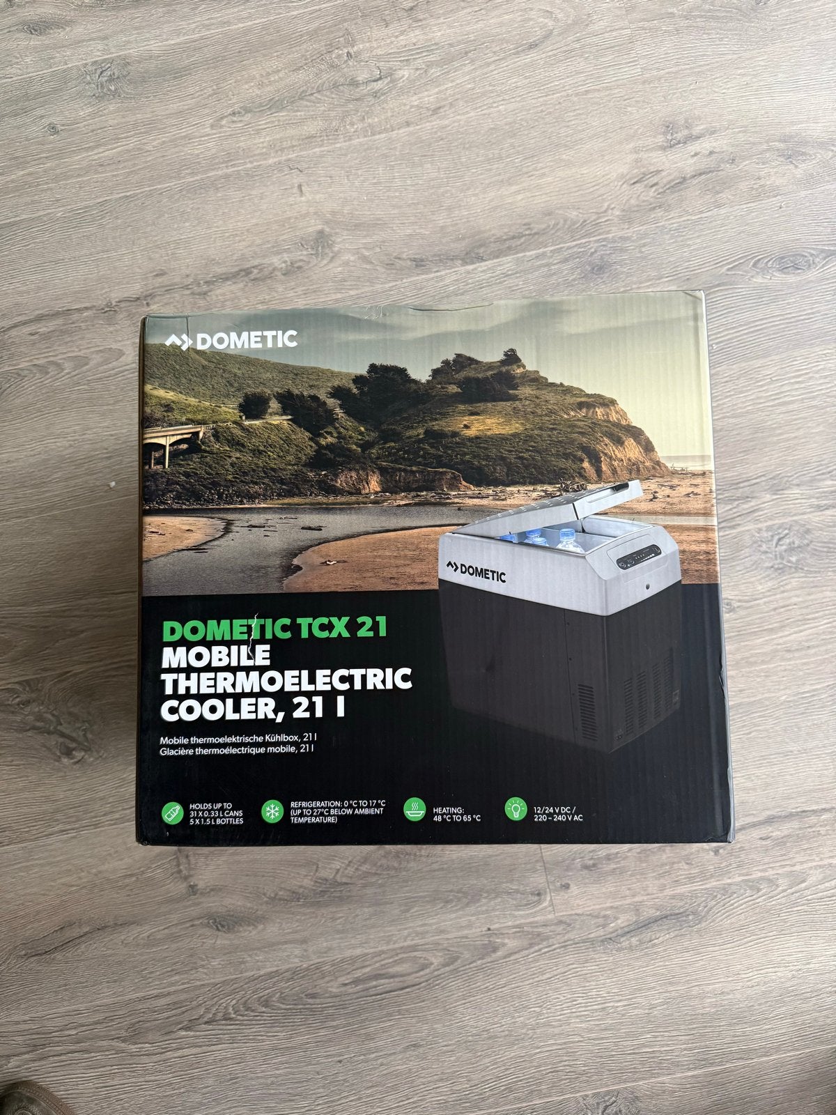 Dometic TCX 21 Mobiele Thermo-elektrische Koelbox, 21L, Ophalen of Verzenden, Nieuw, Koelbox, Elektrisch