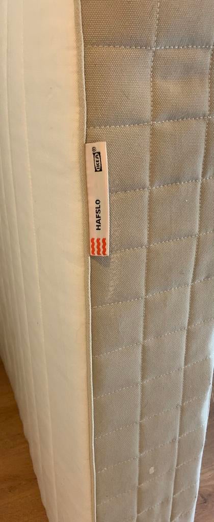 GRATIS OPHALEN Matras 90x200 Ikea Hafslo, Ophalen, Gebruikt, 90 cm, Eenpersoons