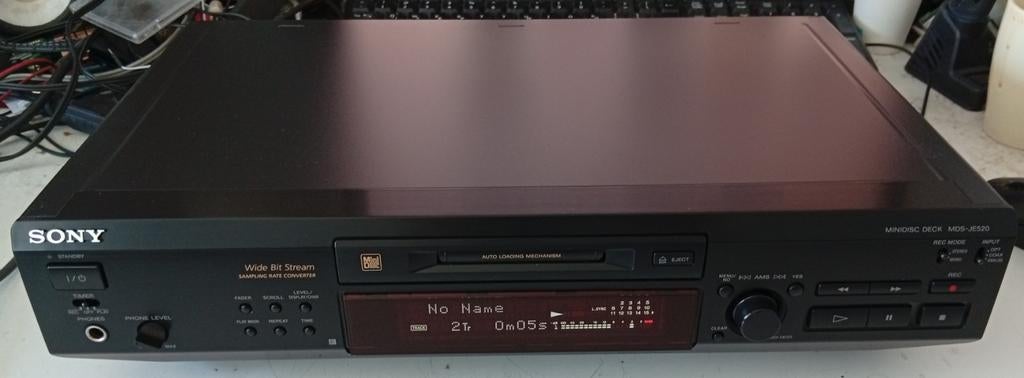 Sony Md recorder Mds-je520, Ophalen of Verzenden, Zo goed als nieuw