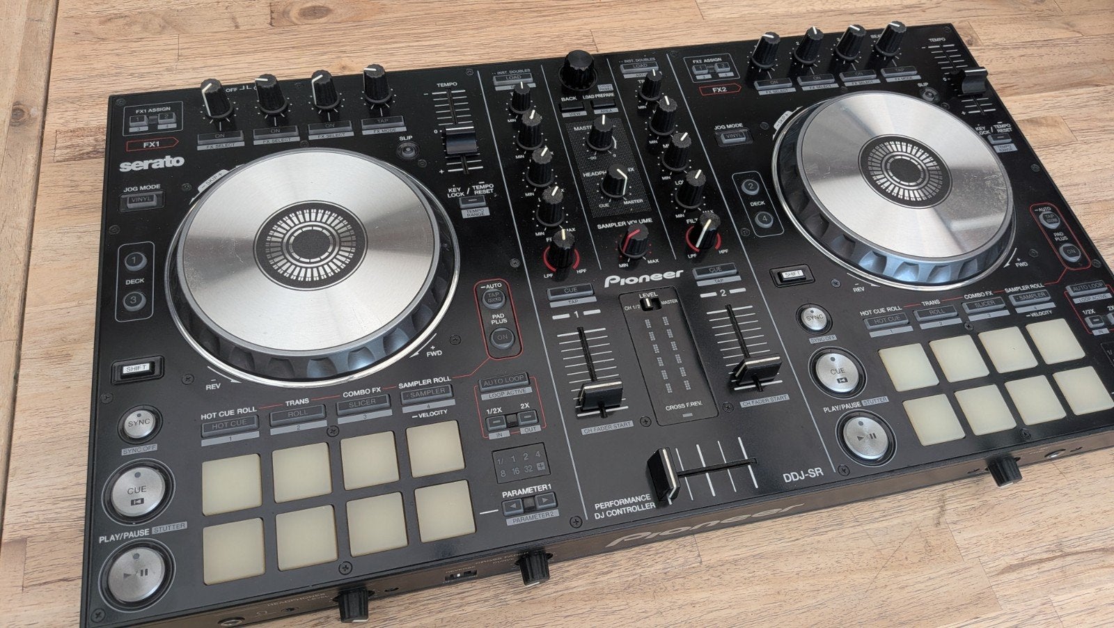 Pioneer DDJ-SR controller, Ophalen of Verzenden, Gebruikt, Dj-set, Pioneer