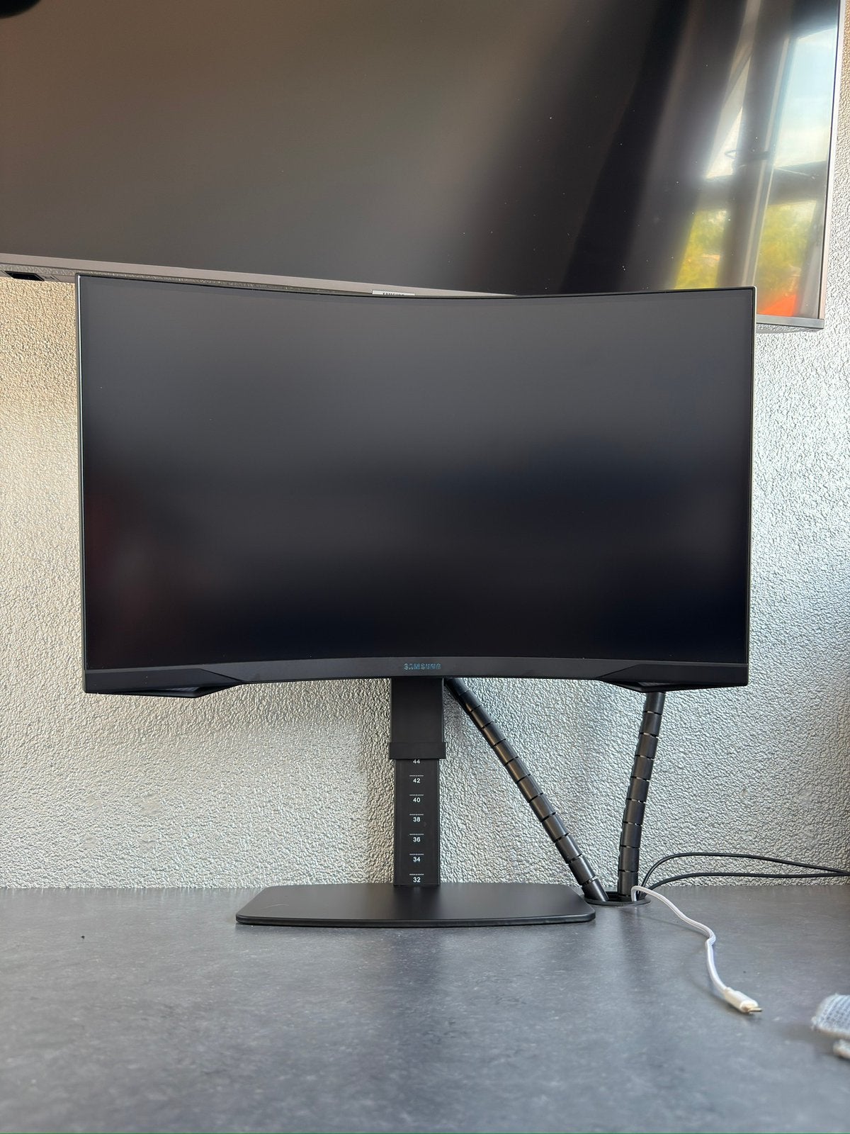 Samsung Odyssey G7 LC27G75TQSPXEN gaming monitor, Curved, Minder dan 1 ms, Zo goed als nieuw, Quad HD (2K)