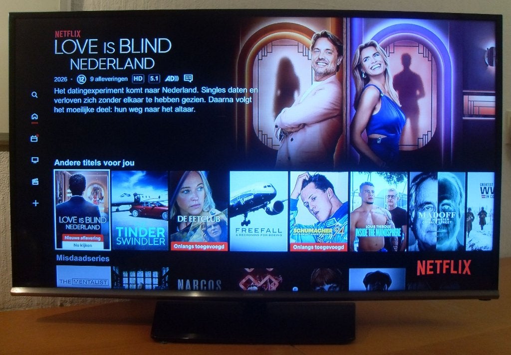 Samsung Full HD tv met smart-optie (32 inch), LED, 50 Hz, Zo goed als nieuw, Samsung