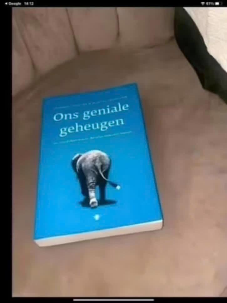 Ons geniale geheugen, Verzenden, Zo goed als nieuw