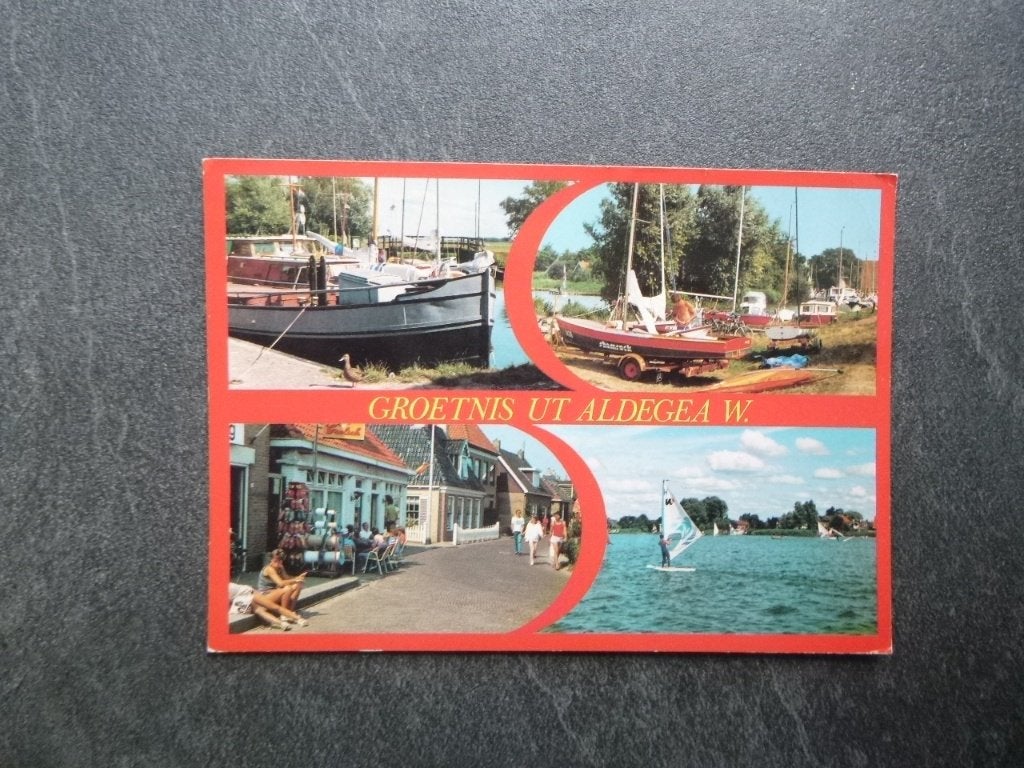 Aldegea W, boten 1984, Verzenden, 1980 tot heden, Gelopen, Noord-Brabant