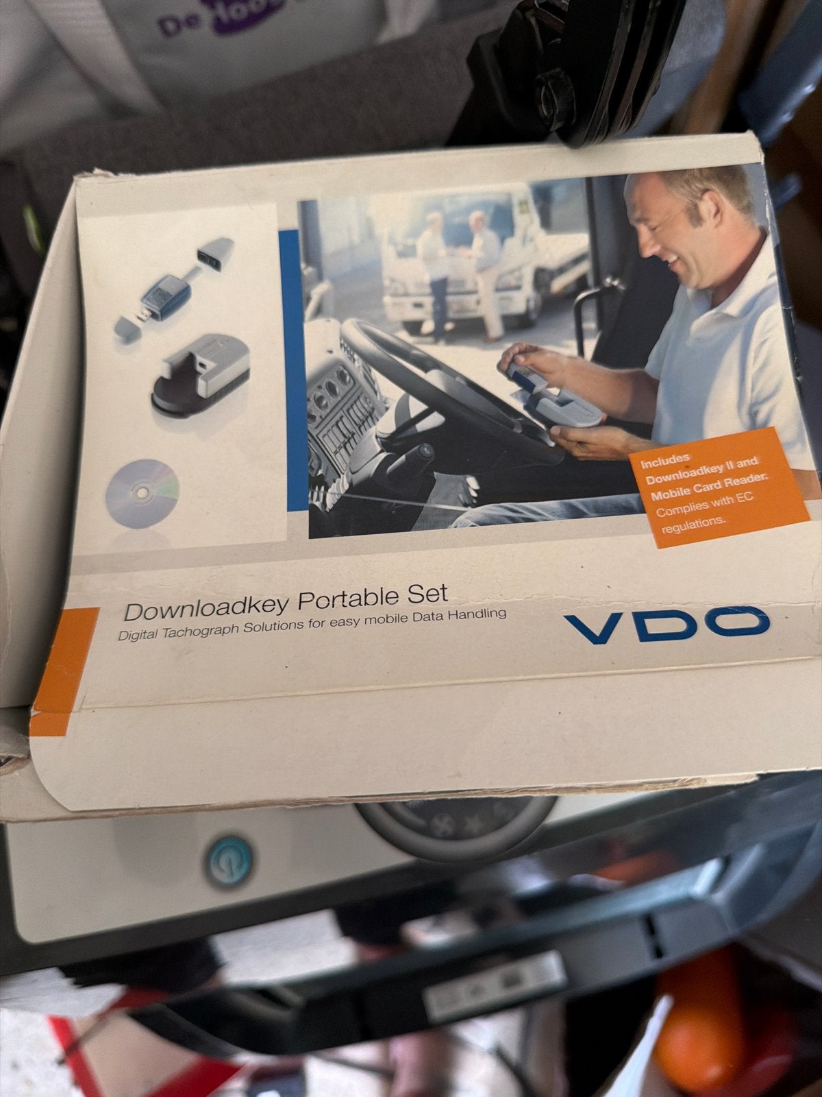 VDO Downloadkey Portable Set - Digitale Tachograaf Oplossing, Ophalen of Verzenden, Gebruikt
