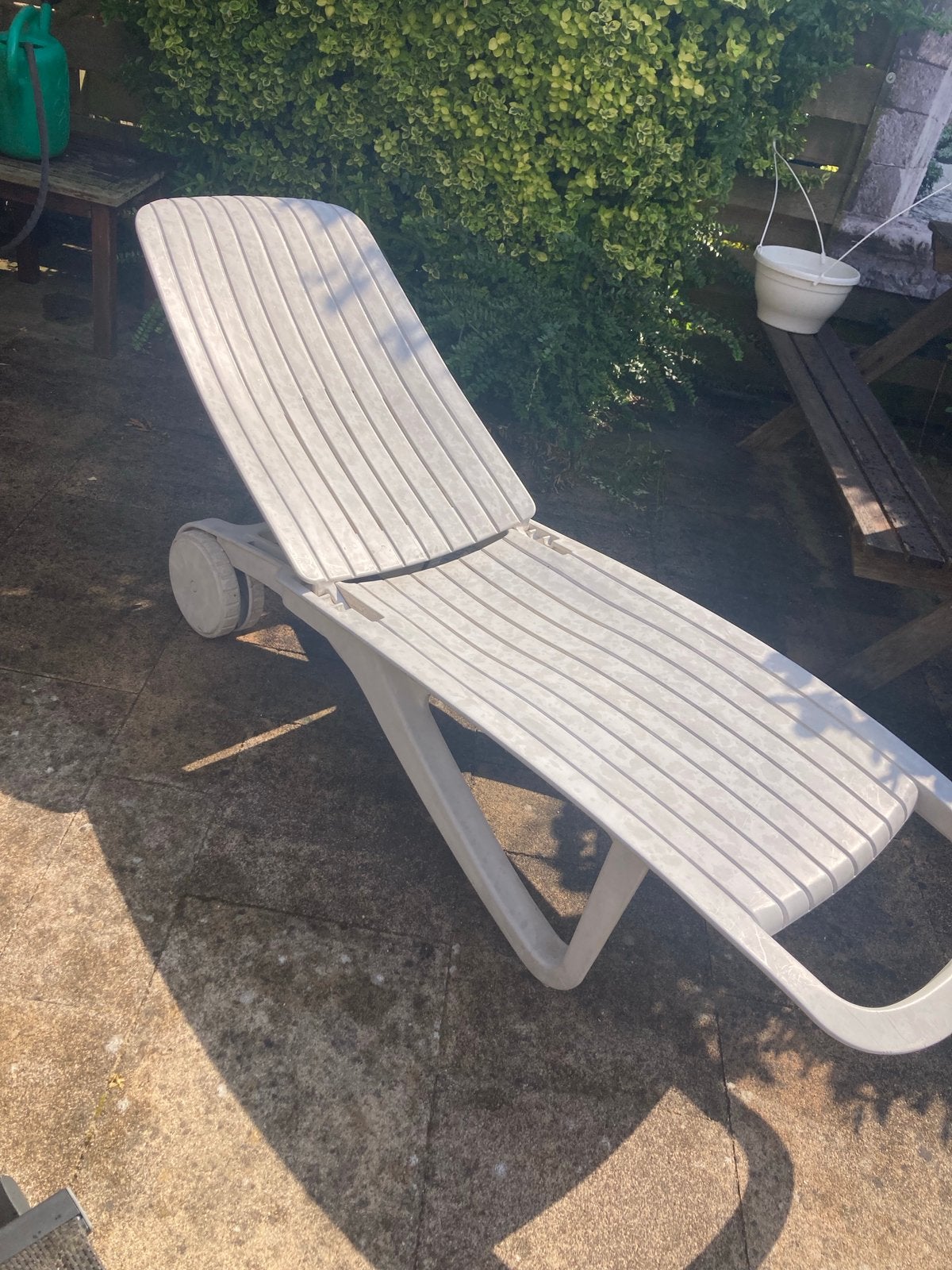 Ligbed Hartman, Tuin en Terras, Ligbedden, Ophalen, Gebruikt, Kunststof