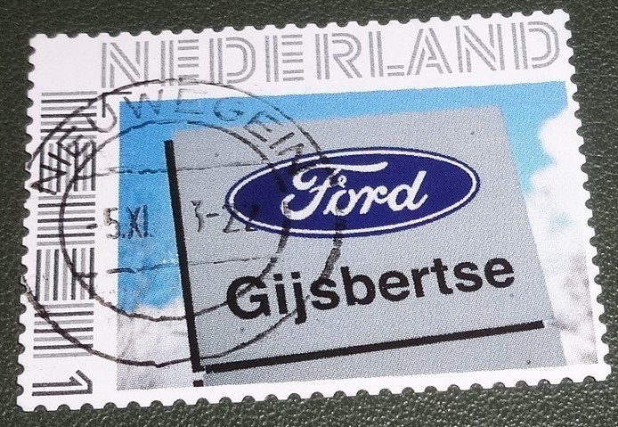 Ford - Gijsbertse - Persoonlijk - PNe01-12, Verzenden, Na 1940, Gestempeld