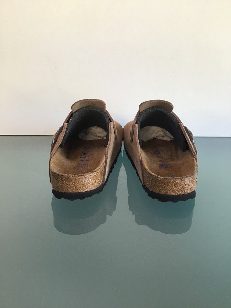 Birkenstock 38 Boston bruin | Nieuw SF | Gratis verzenden, Slippers, Bruin, Verzenden, Nieuw