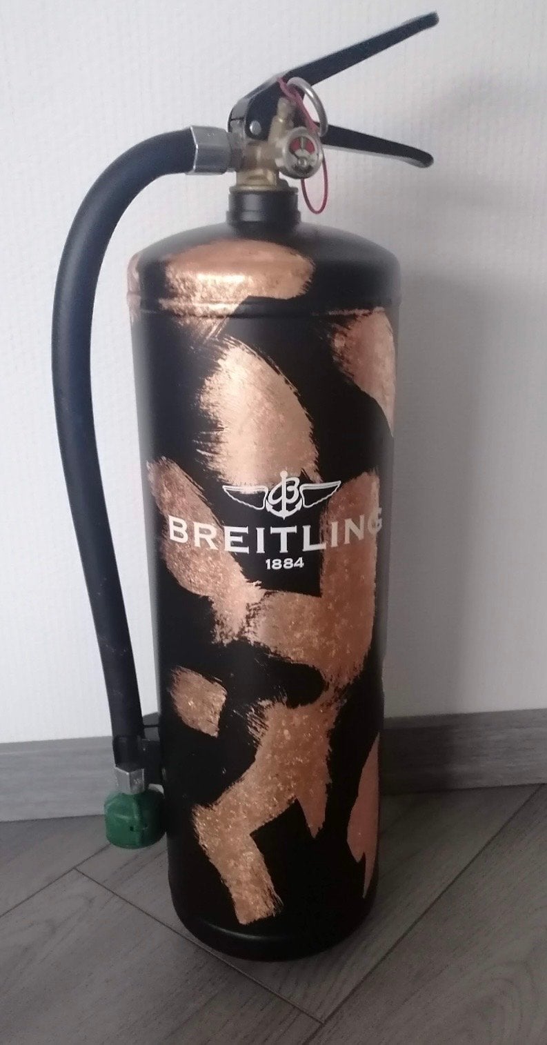 Decoratieve brandblusser Breitling, Ophalen, Zo goed als nieuw