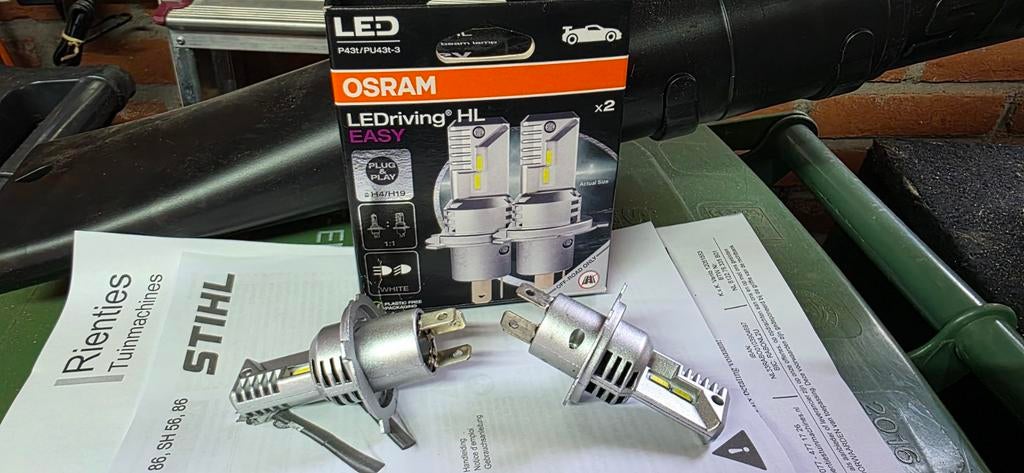 H4 Led osram 6500k, Ophalen of Verzenden, Gebruikt