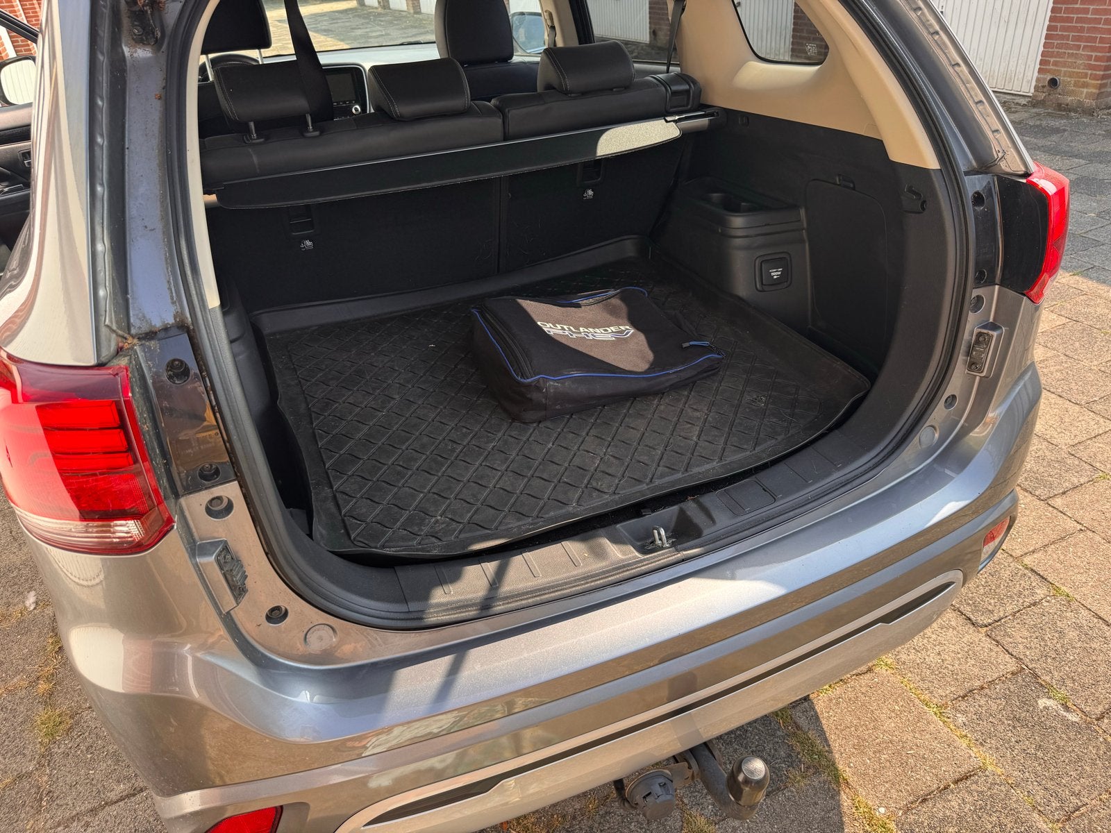 Rubberen kofferbakmat voor Mitsubishi Outlander PHEV, Ophalen, Gebruikt