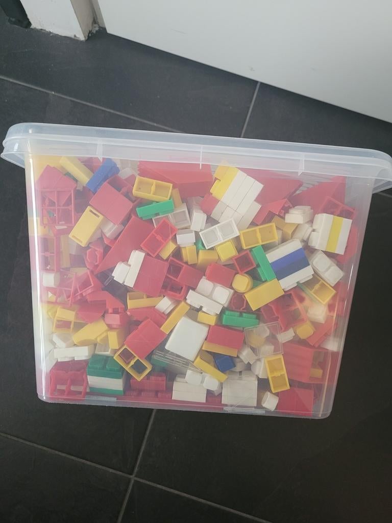 Monti Bambino Bouwstenen - Zonder Box, Kinderen en Baby's, Speelgoed | Bouwstenen, Ophalen, Gebruikt, Overige merken