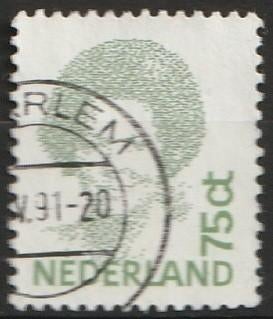 Nederland NVPH 1488 gestempeld (2) Haarlem, Verzenden, Na 1940, Gestempeld