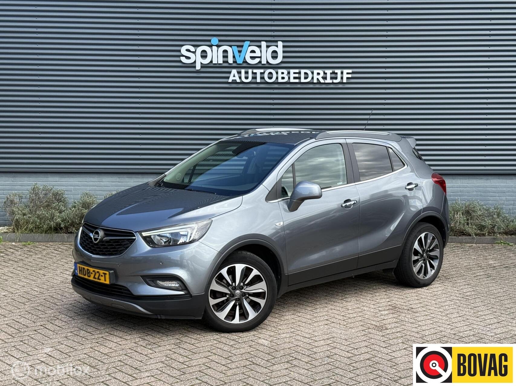 Opel Mokka X 1.4 Turbo Innovation - Aut - Keyless - Leder -, Auto's, Gebruikt, Euro 6, 1364 cc, SUV of Terreinwagen