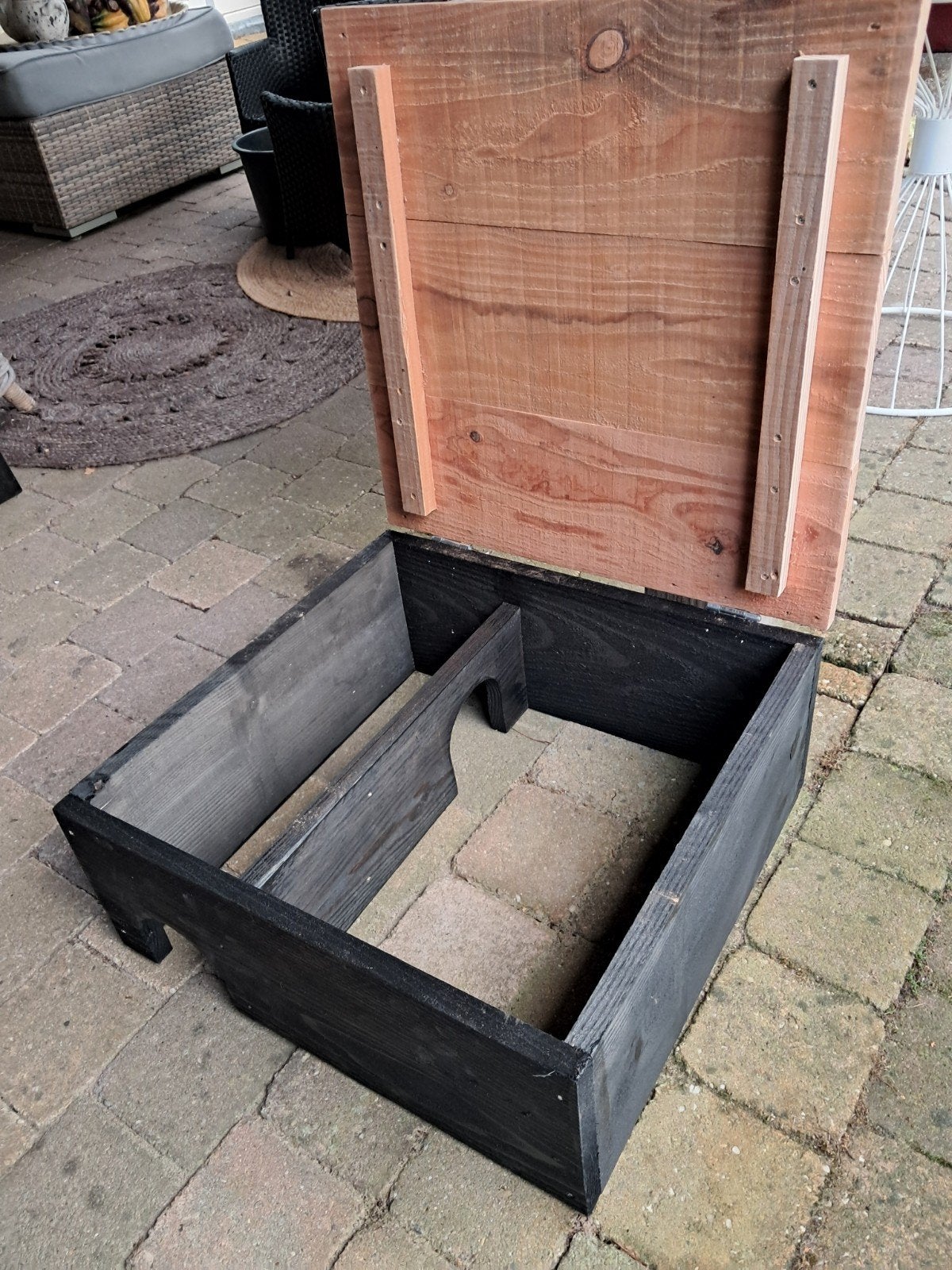 Egelhuisje, Ophalen