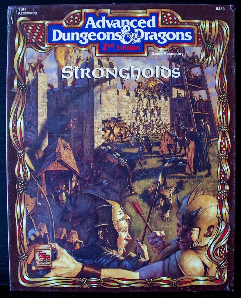 AD&D 2ndEd. Accessory-Strongholds (Sealed Box) TSR 1992, Ophalen of Verzenden, Zo goed als nieuw, Overige soorten, Toebehoren