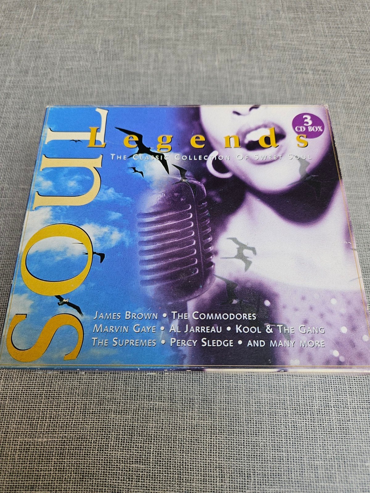 Soul Legends: Classic Collection of Sweet Soul (3 CD Box), Ophalen of Verzenden, Zo goed als nieuw, Boxset, Inclusief doosje