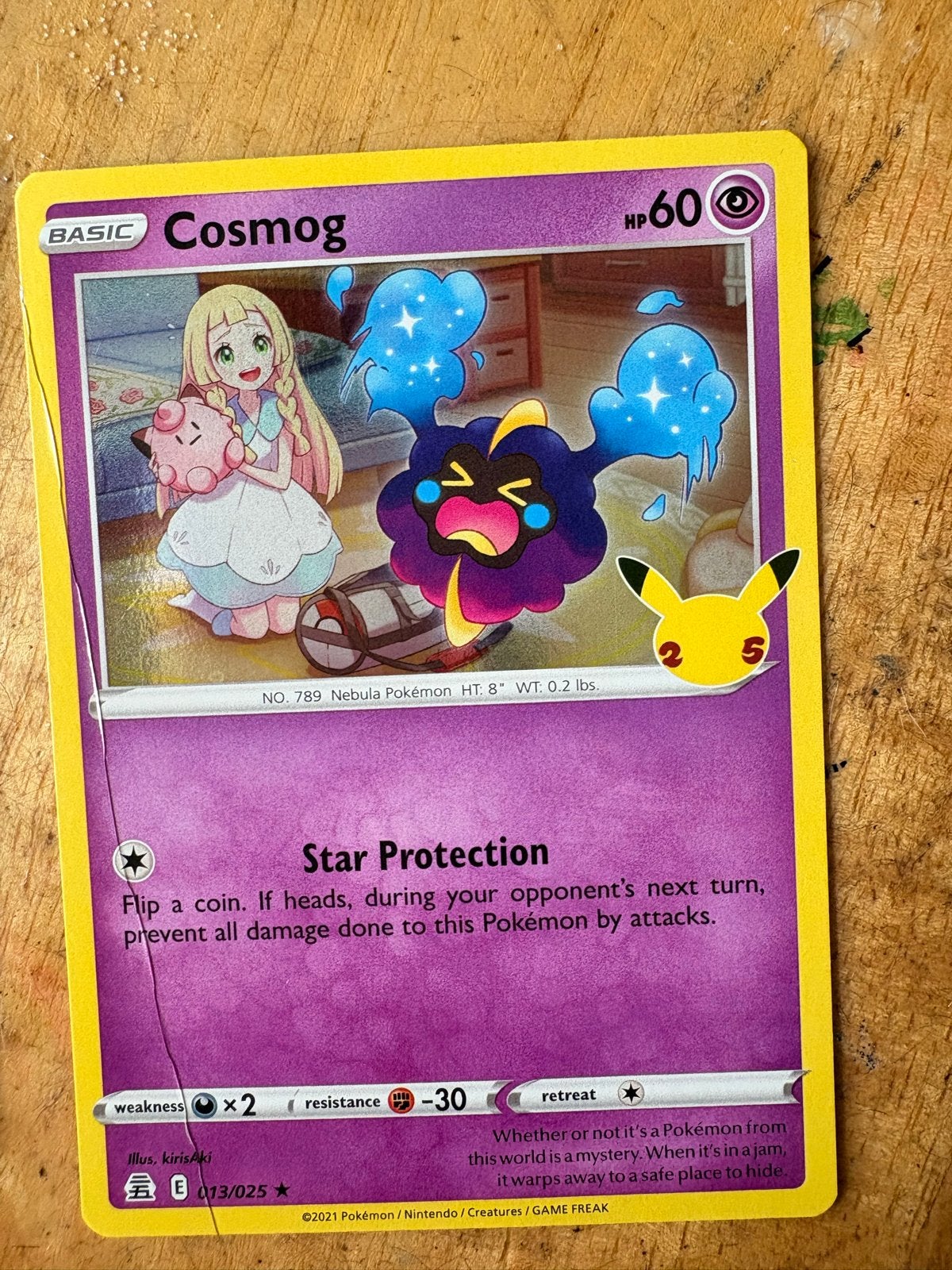 Pokémon Celebrations 25th factory Roller Line Error 5x, Ophalen, Zo goed als nieuw, Meerdere kaarten