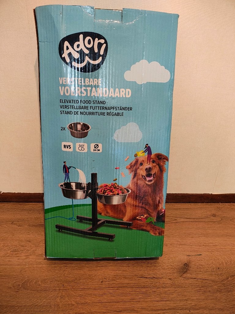 voerbakken op standaard, Ophalen, Verstelbaar, Nieuw