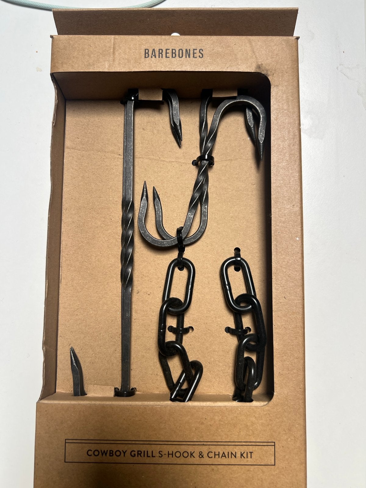Barebones Cowboy Grill S-Hook & Chain Kit - Nieuw in doos, Ophalen of Verzenden, Nieuw