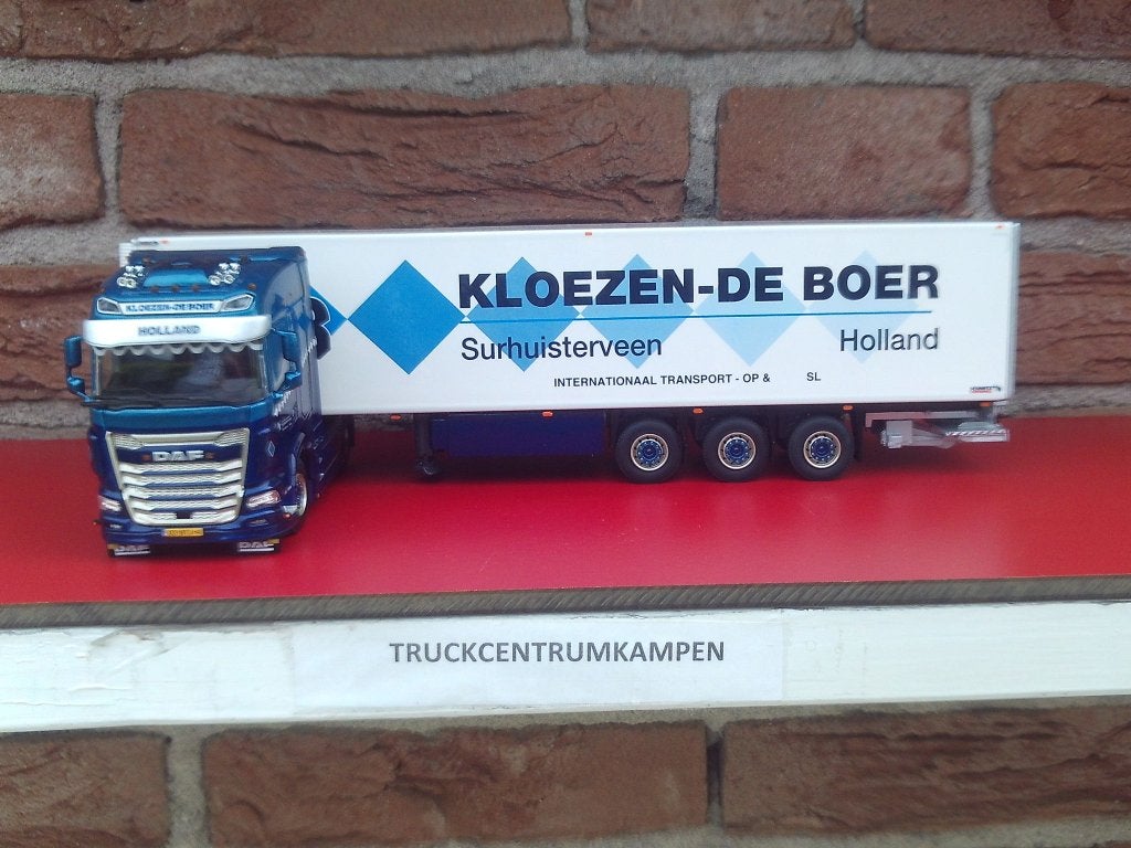 WSI  Daf  XG  4 x 2  van  Kloezen  de  Boer., Hobby en Vrije tijd, Modelauto's | 1:50, Ophalen of Verzenden, Nieuw, Bus of Vrachtwagen