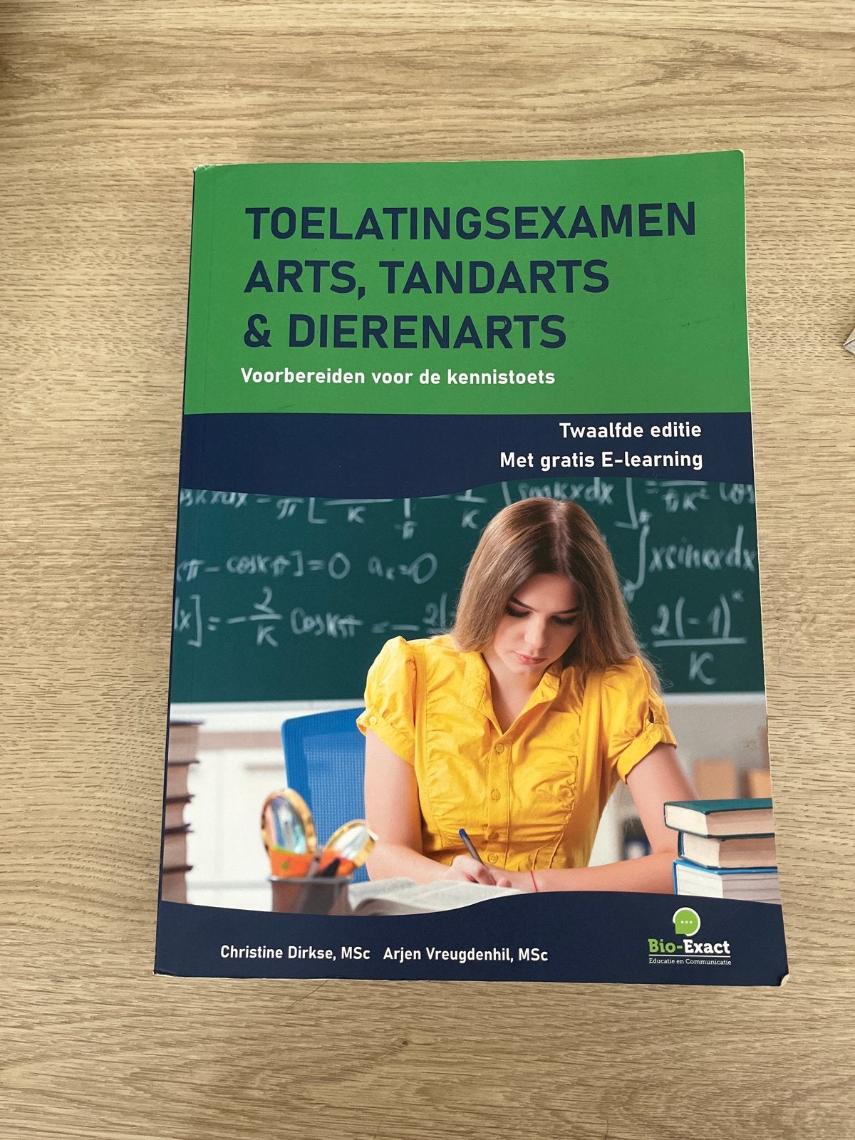 Toelatingsexamen arts, tandarts en dierenarts, Ophalen of Verzenden, Zo goed als nieuw, Christine Dirkse; Arjen Vreugdenhil, Nederlands