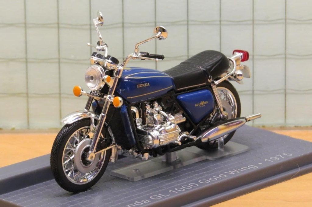 Honda GL1000 Goldwing 1:24, Hobby en Vrije tijd, Modelauto's | 1:24, Nieuw, Motor, Overige merken, Ophalen of Verzenden