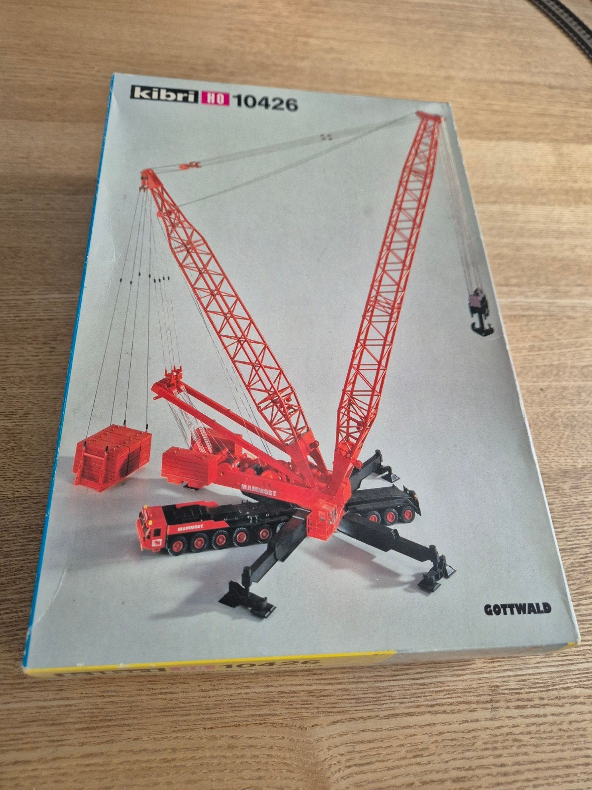 Kibri 10426 Mammoet kraan schaal H0, Hobby en Vrije tijd, Ophalen of Verzenden, Overige merken