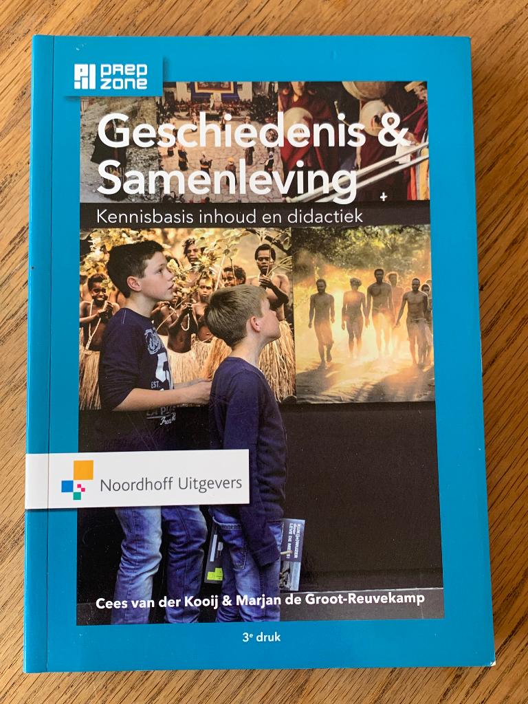 Geschiedenis en samenleving - Cees van der Kooij, Boeken, Cees van der Kooij, Zo goed als nieuw, Alpha, HBO