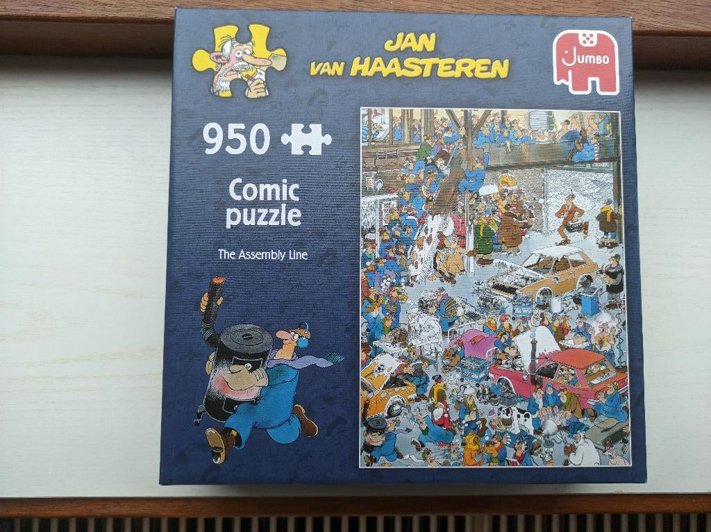 Jan van Haasteren: The Assembly Line, Ophalen, 500 t/m 1500 stukjes, Zo goed als nieuw, Legpuzzel