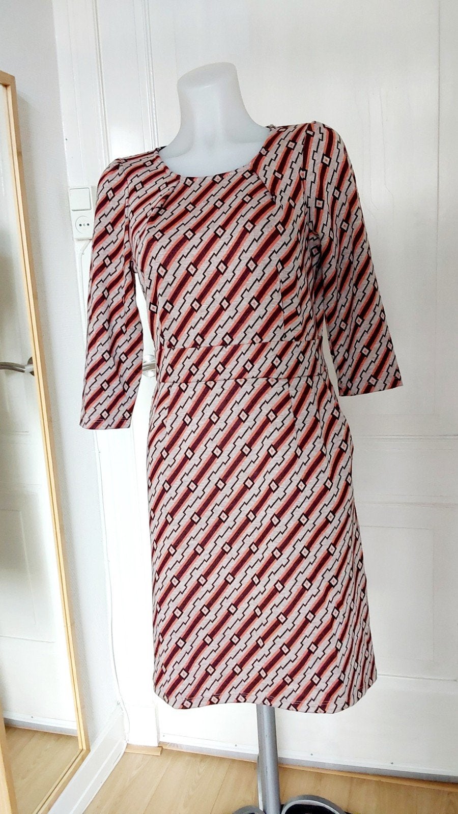 King Louie Mona jurk maat M, Kleding | Dames, Maat 38/40 (M), Meerkleurig, Ophalen of Verzenden, Zo goed als nieuw