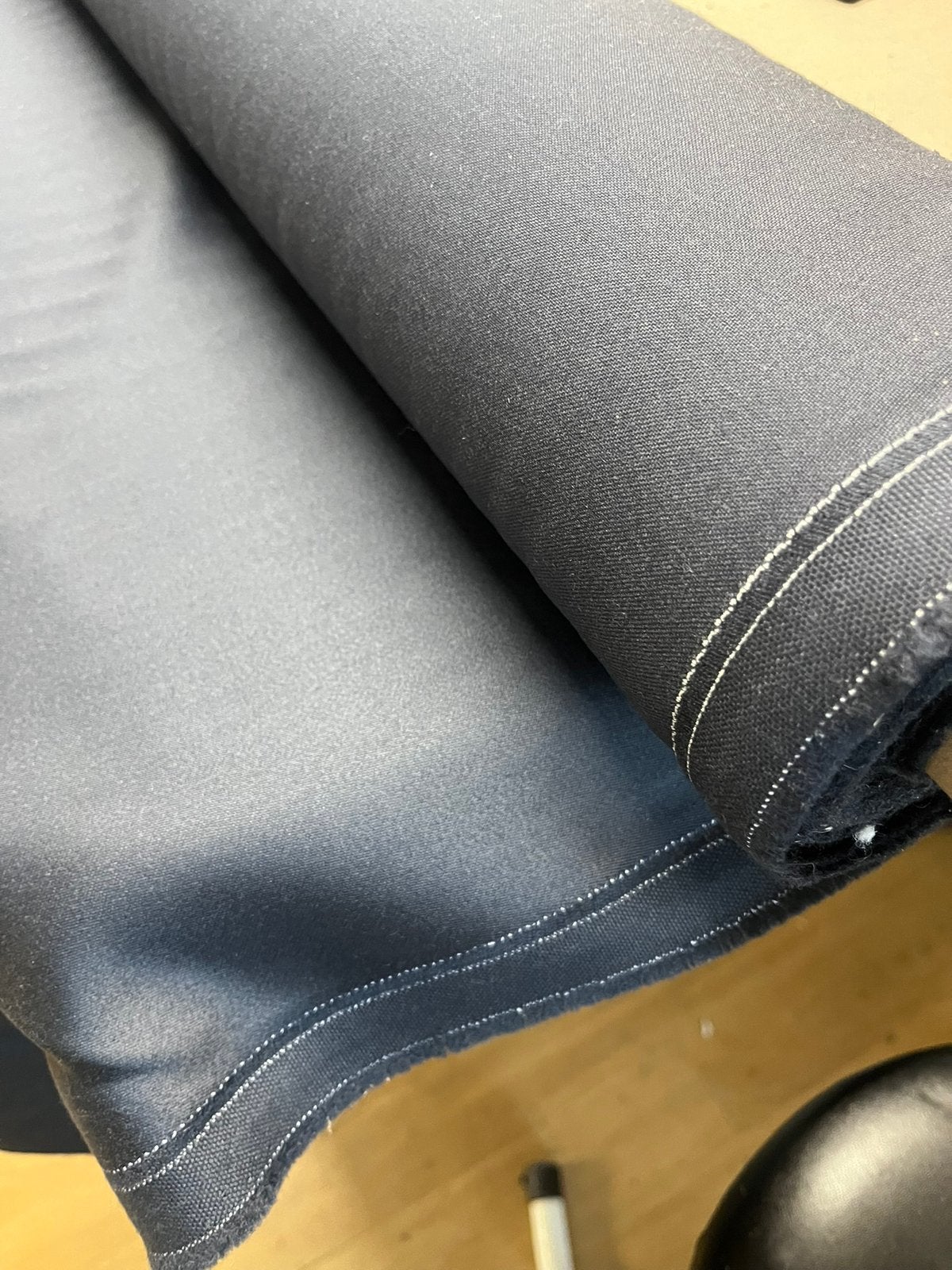 Mark Alexander stof Town kleur M407/64 donkerblauw nieuw, Huis en Inrichting, Eenpersoons, Ophalen of Verzenden, Zo goed als nieuw