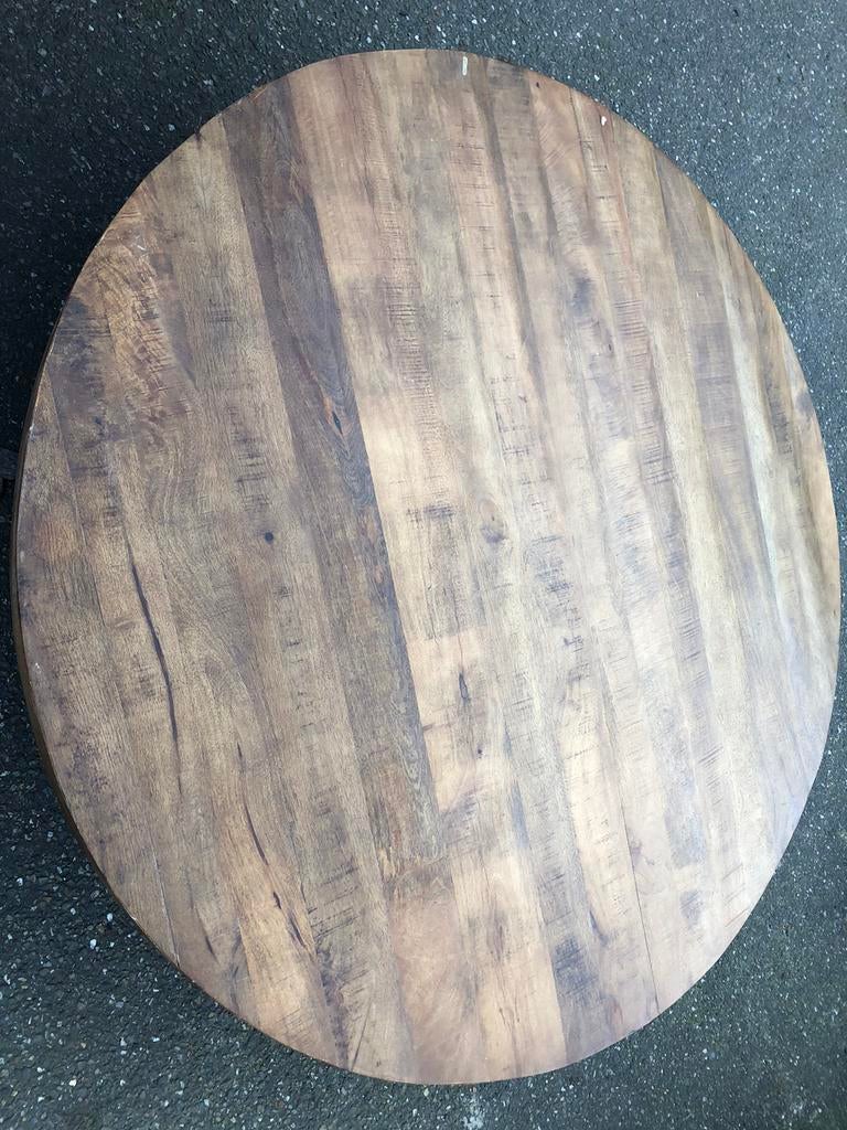 Rond tafelblad 150cm, Ophalen, Zo goed als nieuw, Rond, 100 tot 150 cm