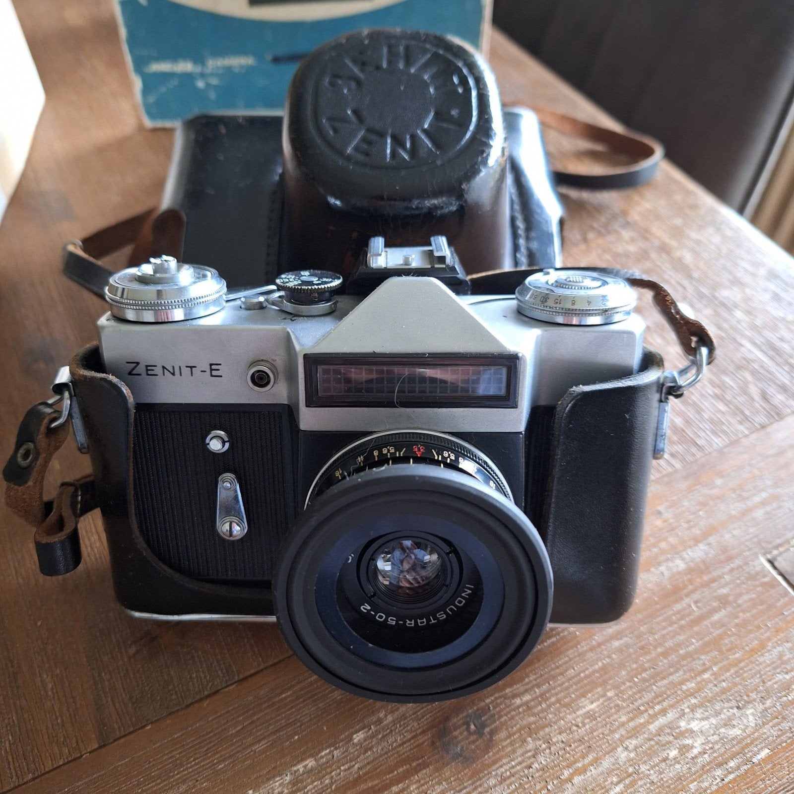 Fotocamera Zenit E, Ophalen of Verzenden, Compact, Overige Merken