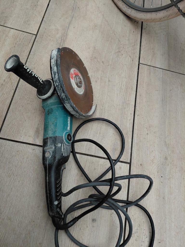 Makita haakse slijper, Ophalen of Verzenden, Gebruikt, Haakse handslijpmachine