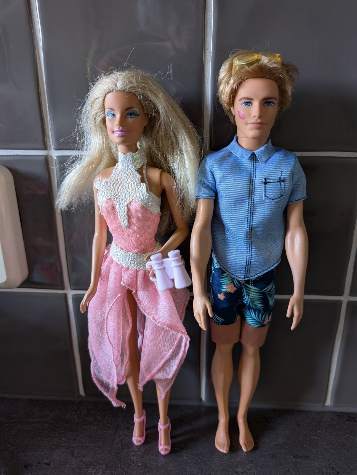 Barbie en Ken poppen met extra kleding en accessoires, Ophalen