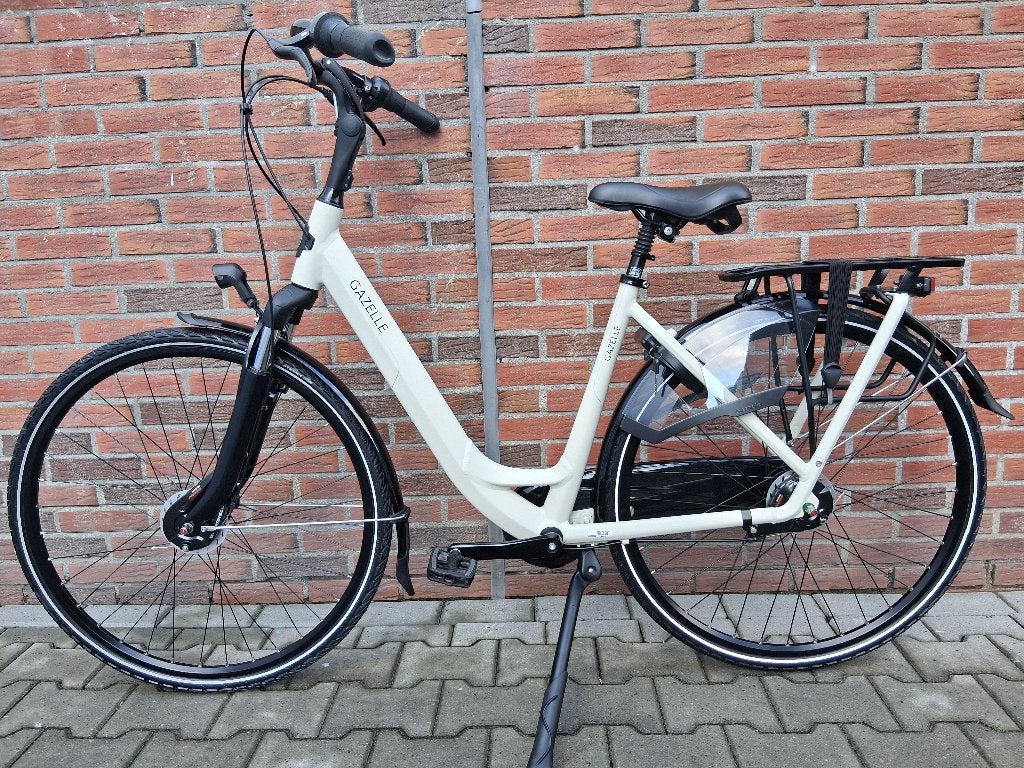 EX SHOWROOMMODEL Gazelle Orange C7+ dames 49 cm., Ophalen, (Extra) lage instap, 47 tot 50 cm, Nieuw