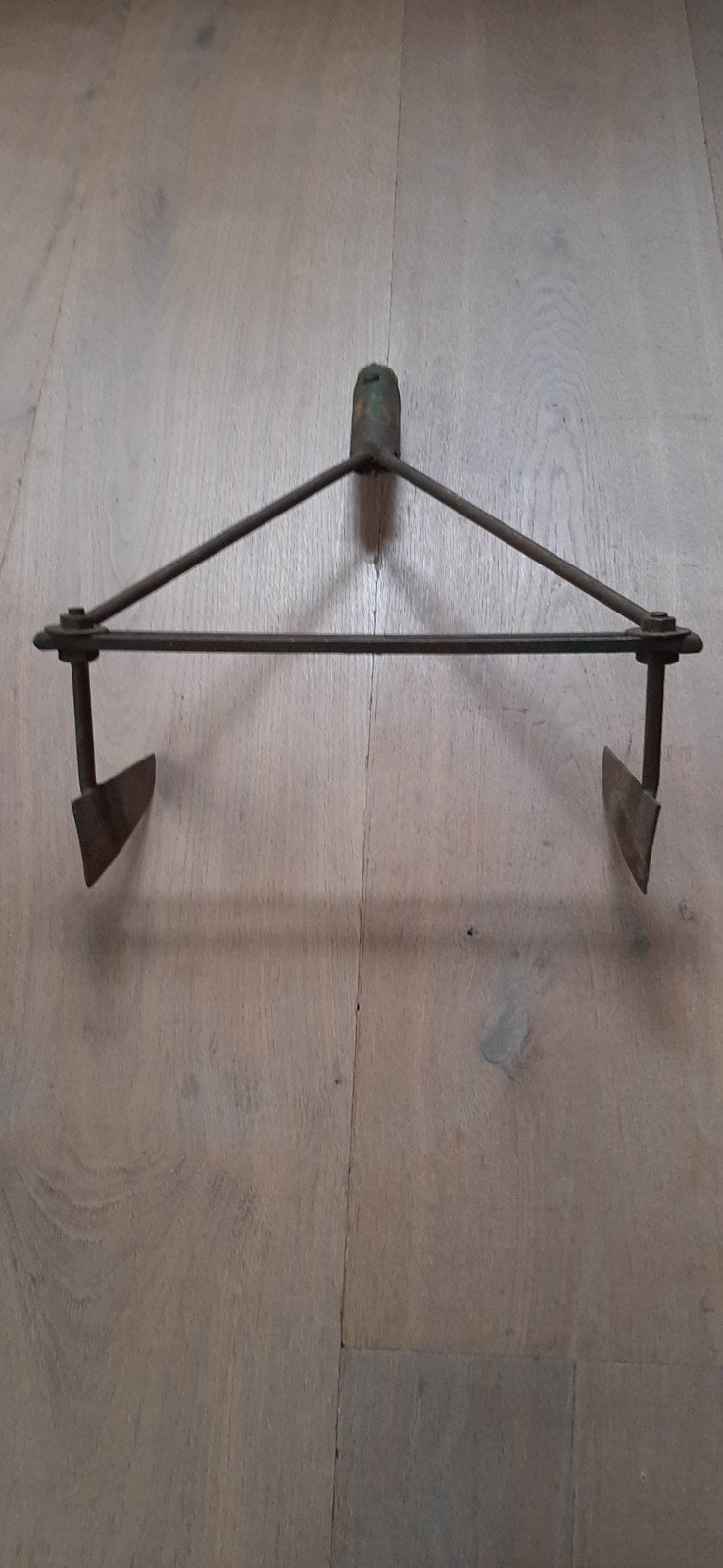 Antiek tuingereedschap - Schoffel 30 cm breed, Ophalen of Verzenden