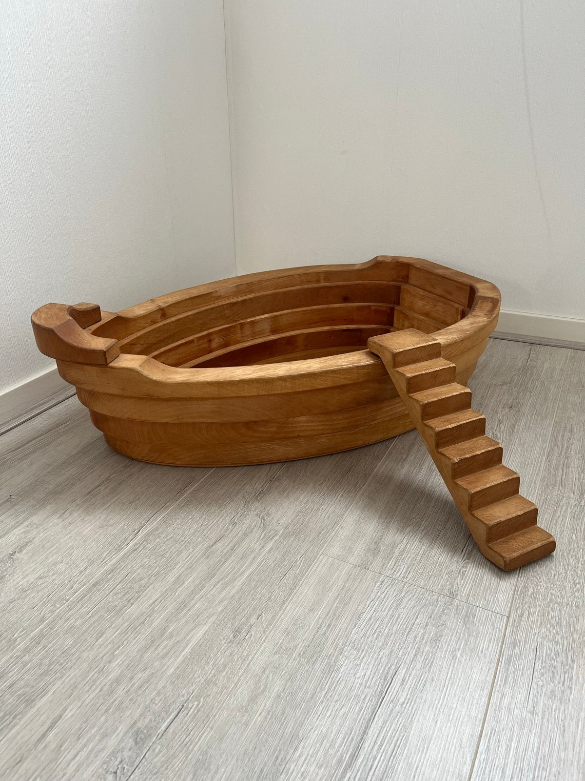 Ostheimer Ark - Houten Speelgoedboot met Trap, Ophalen, Zo goed als nieuw, Overige typen