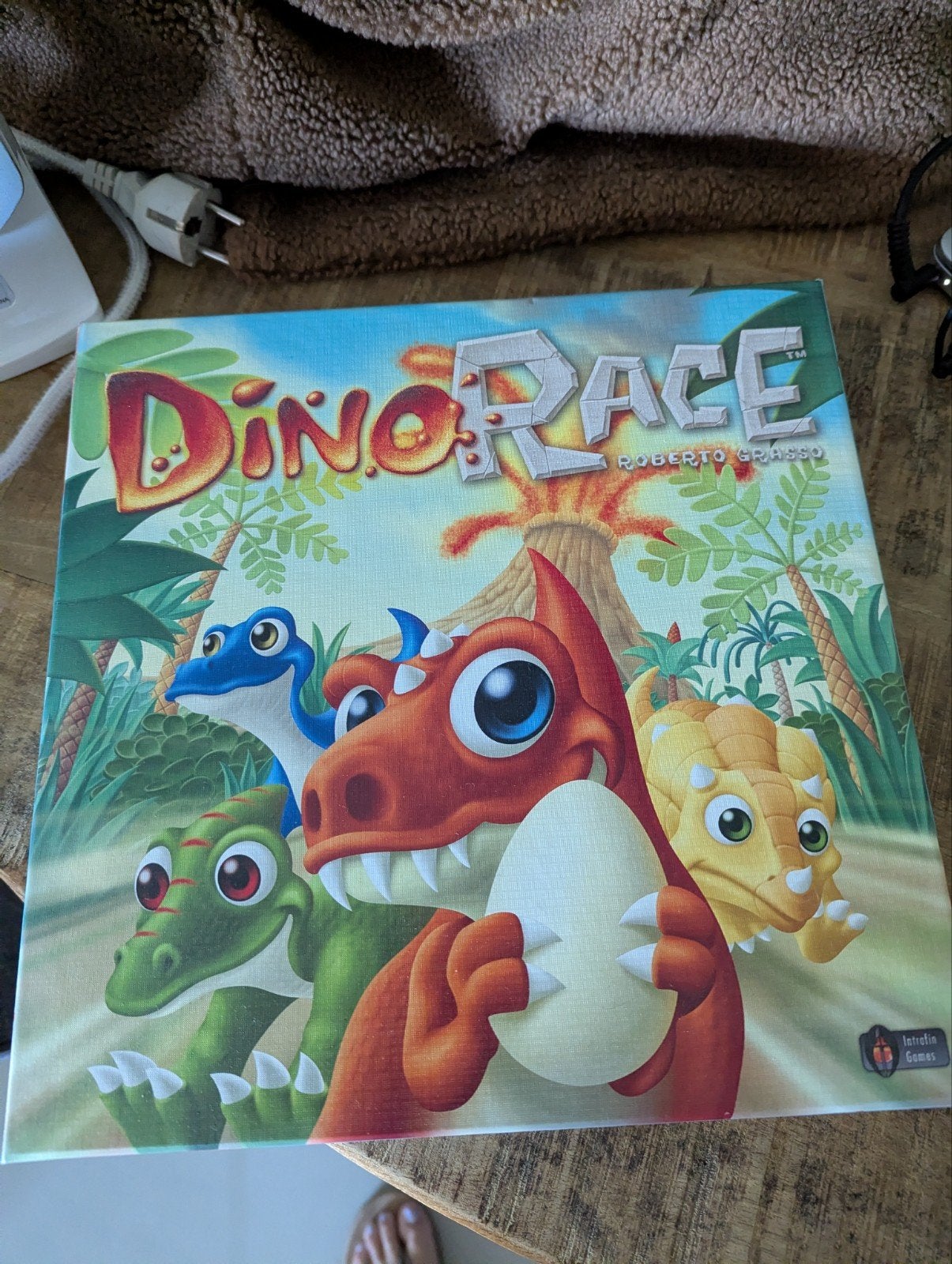 Dino Race bordspel - Zo goed als nieuw, Ophalen of Verzenden, Zo goed als nieuw