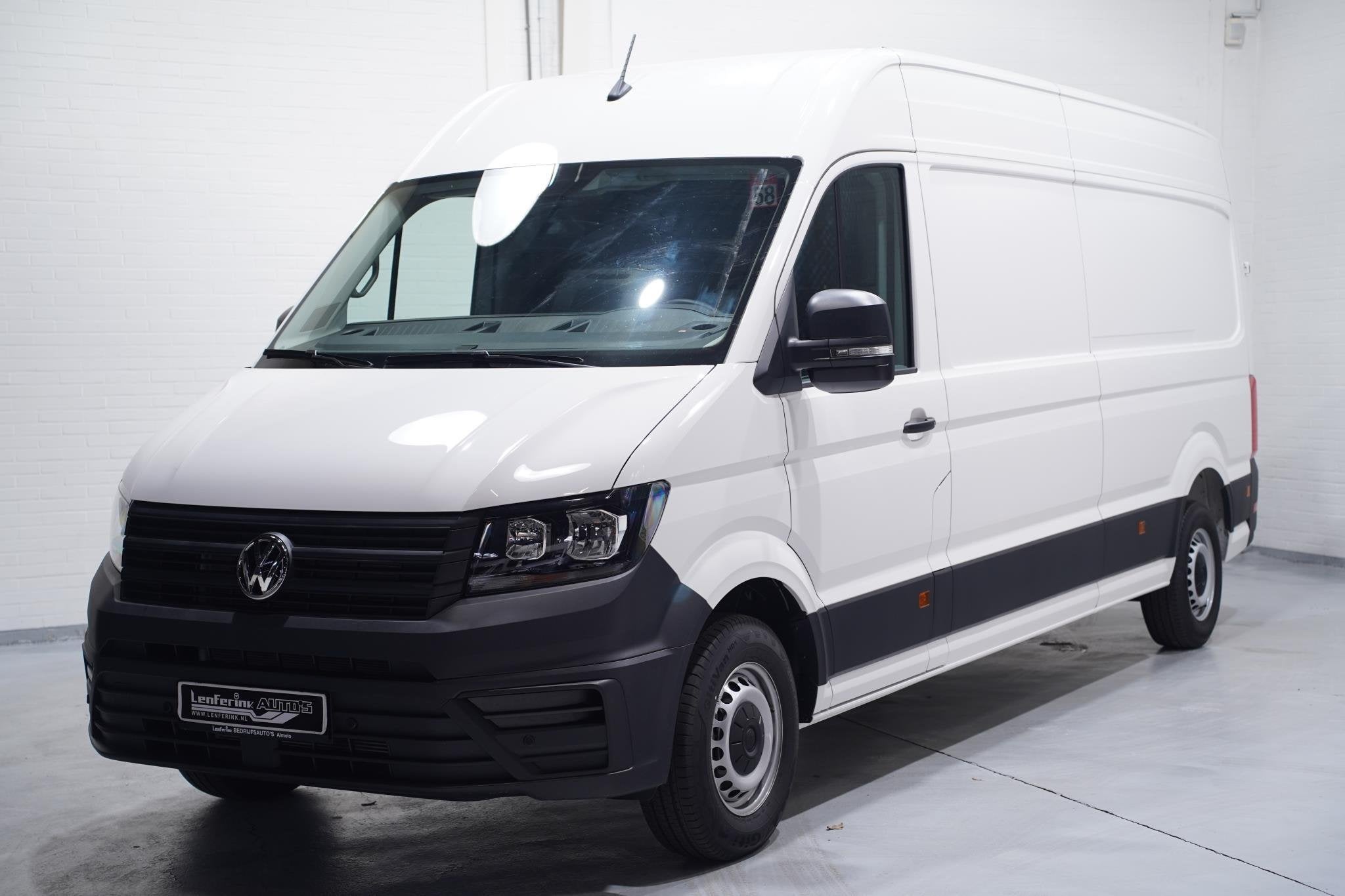 Volkswagen Crafter 2.0 TDI 140 pk L4H3 Airco, PDC V+A Cruise, Voorwielaandrijving, Stof, Gebruikt, Volkswagen