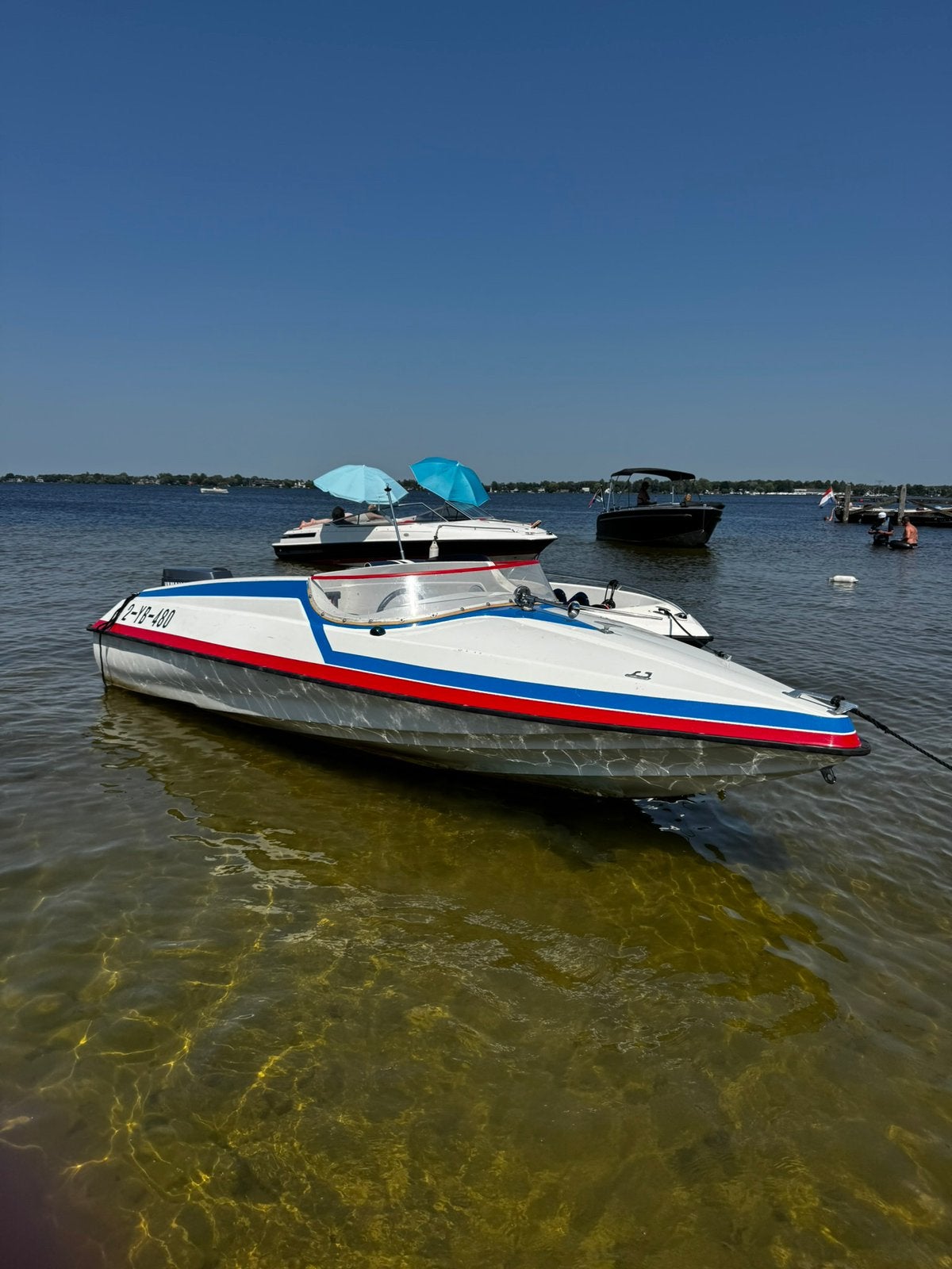 Shakespeare snipe 40pk yamaha autolube. Speedboot, Watersport en Boten, Speedboten, Ophalen, Overige merken, Gebruikt, 4 m