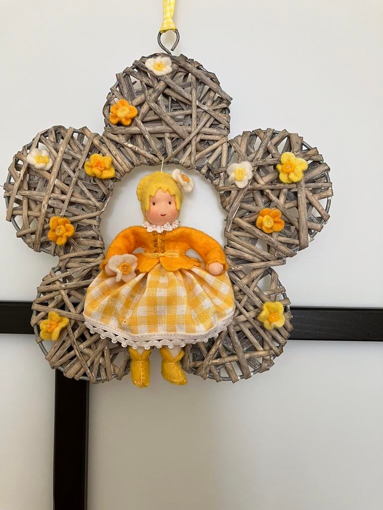 Zomer hanger, Ophalen of Verzenden, Zo goed als nieuw, Figuurtje(s), Wolvilt