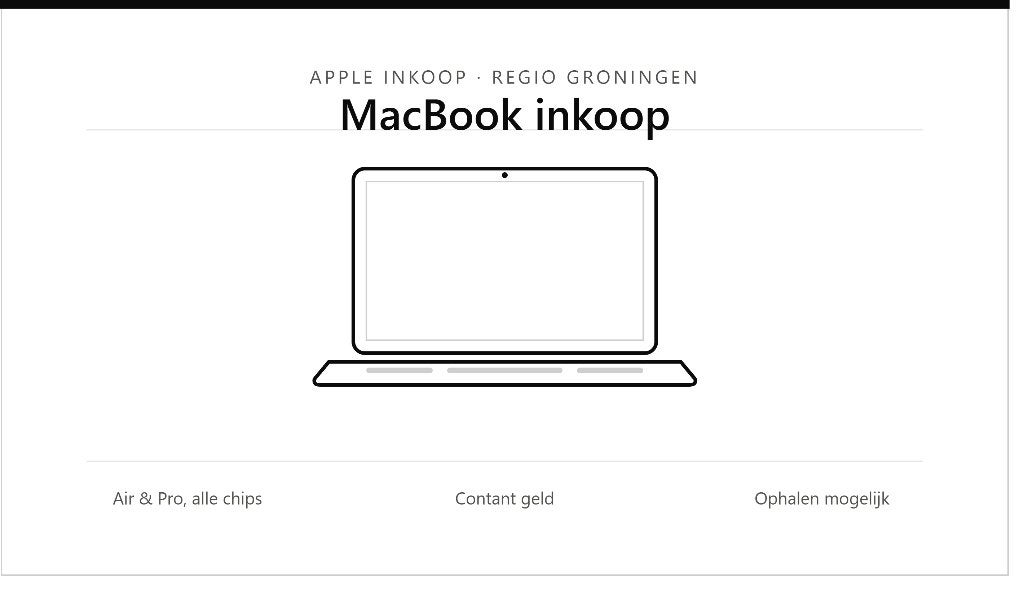 MacBook inkoop Groningen, Ophalen of Verzenden, 13 inch, MacBook Pro