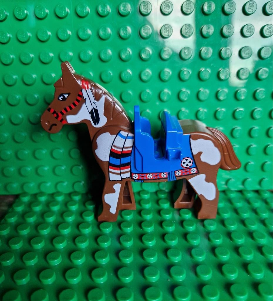 LEGO - western paard, 4493c01px2, Gebruikt, Lego, Accessoire, Ophalen of Verzenden