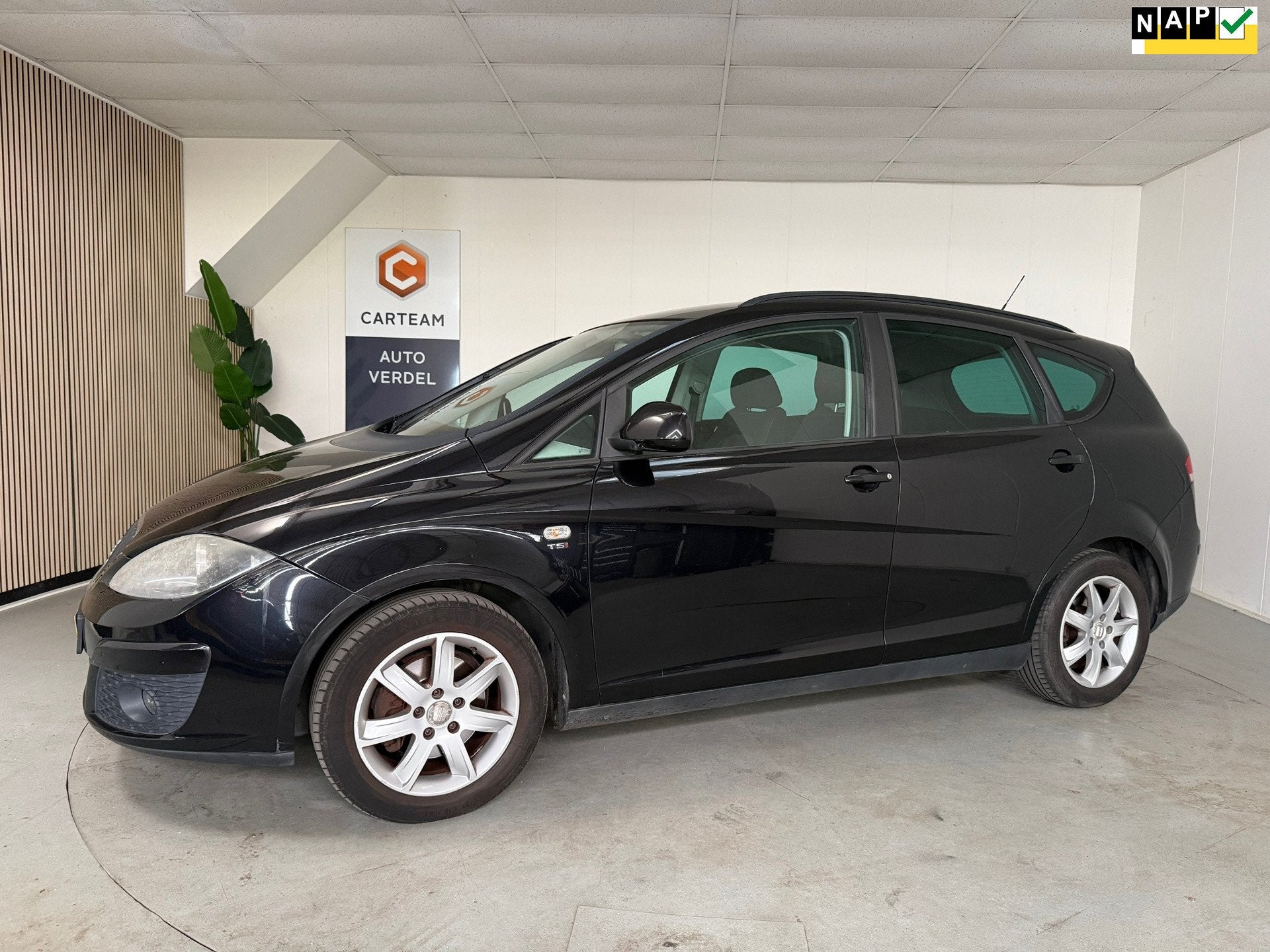 Seat Altea XL 1.2 TSI Good Stuff Airco, LMV, Trekhaak, Auto's, Euro 5, Gebruikt, 4 cilinders, Zwart